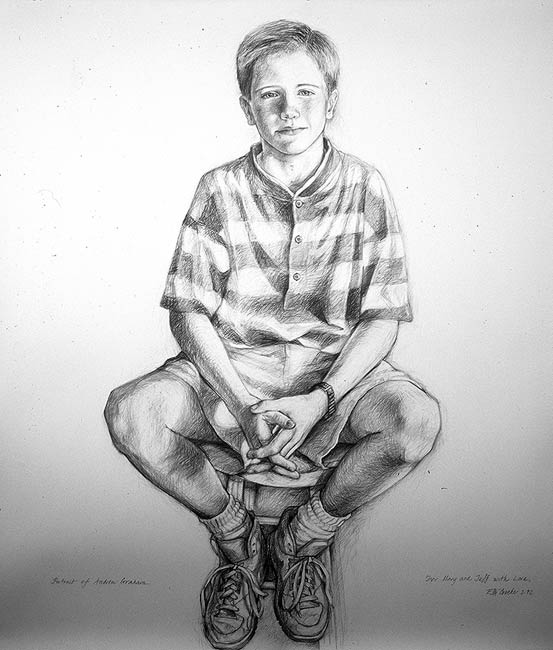 <em>Andrew</em>, 1992, Pencil/Paper